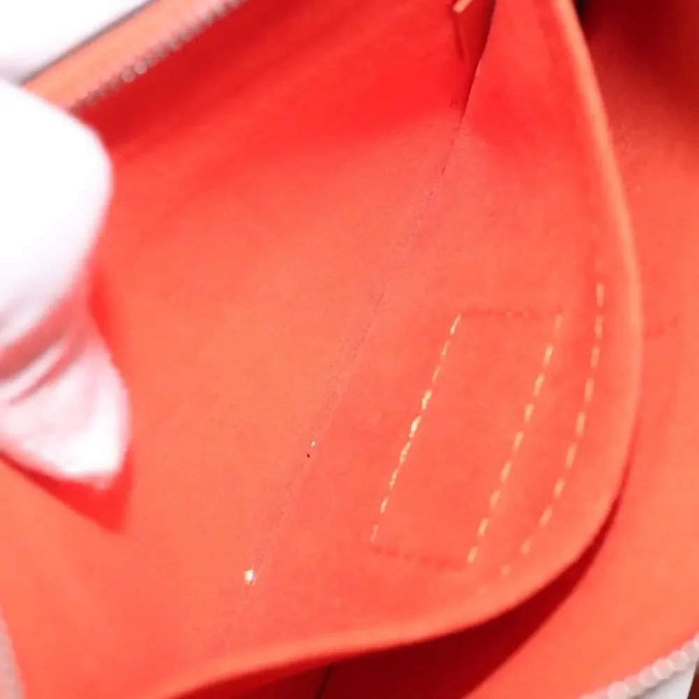 Louis Vuitton Epi Neverfull PM Pouch Orange